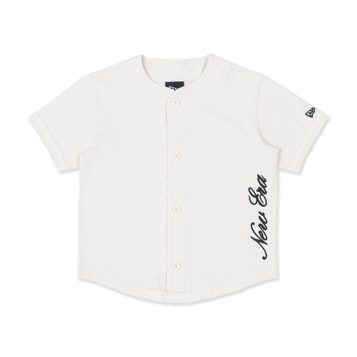 NEW ERA BASIC LIGHT CREAM KIDS BASEBALL JERSEY