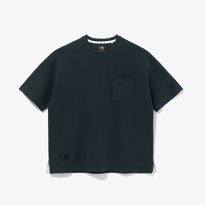 NEW ERA BLACK LABEL GREENISH BLACK SHORT SLEEVE TEE