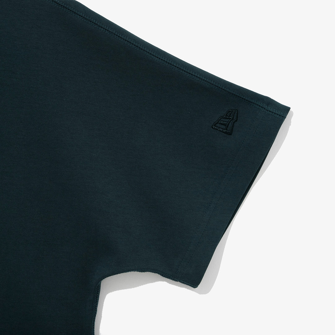 NEW ERA BLACK LABEL GREENISH BLACK SHORT SLEEVE TEE