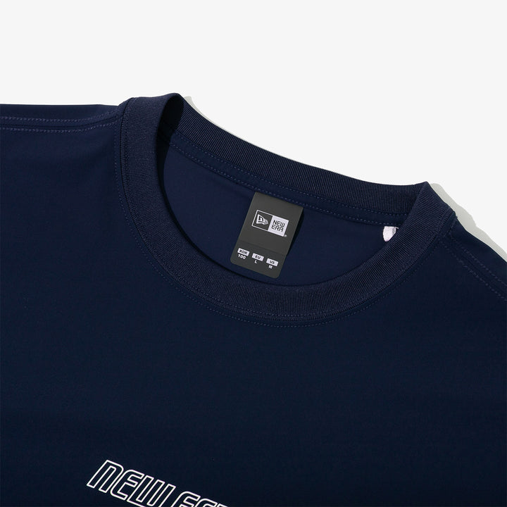 NEW ERA TECH ICE TRICOT NAVY SHORT SLEEVE TEE