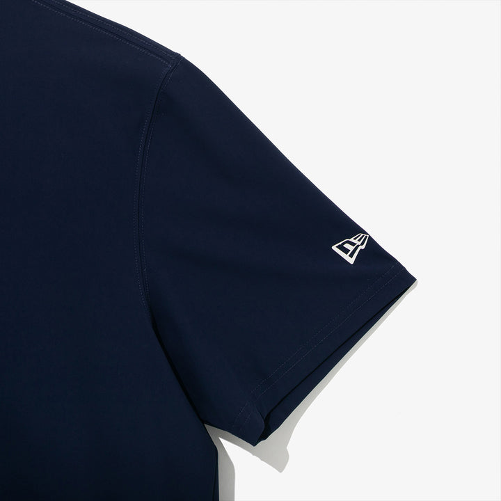 NEW ERA TECH ICE TRICOT NAVY SHORT SLEEVE TEE