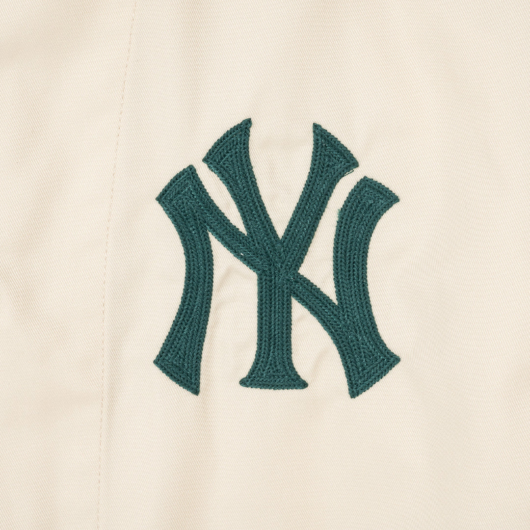 NEW YORK YANKEES MLB COACH IVORY JACKET