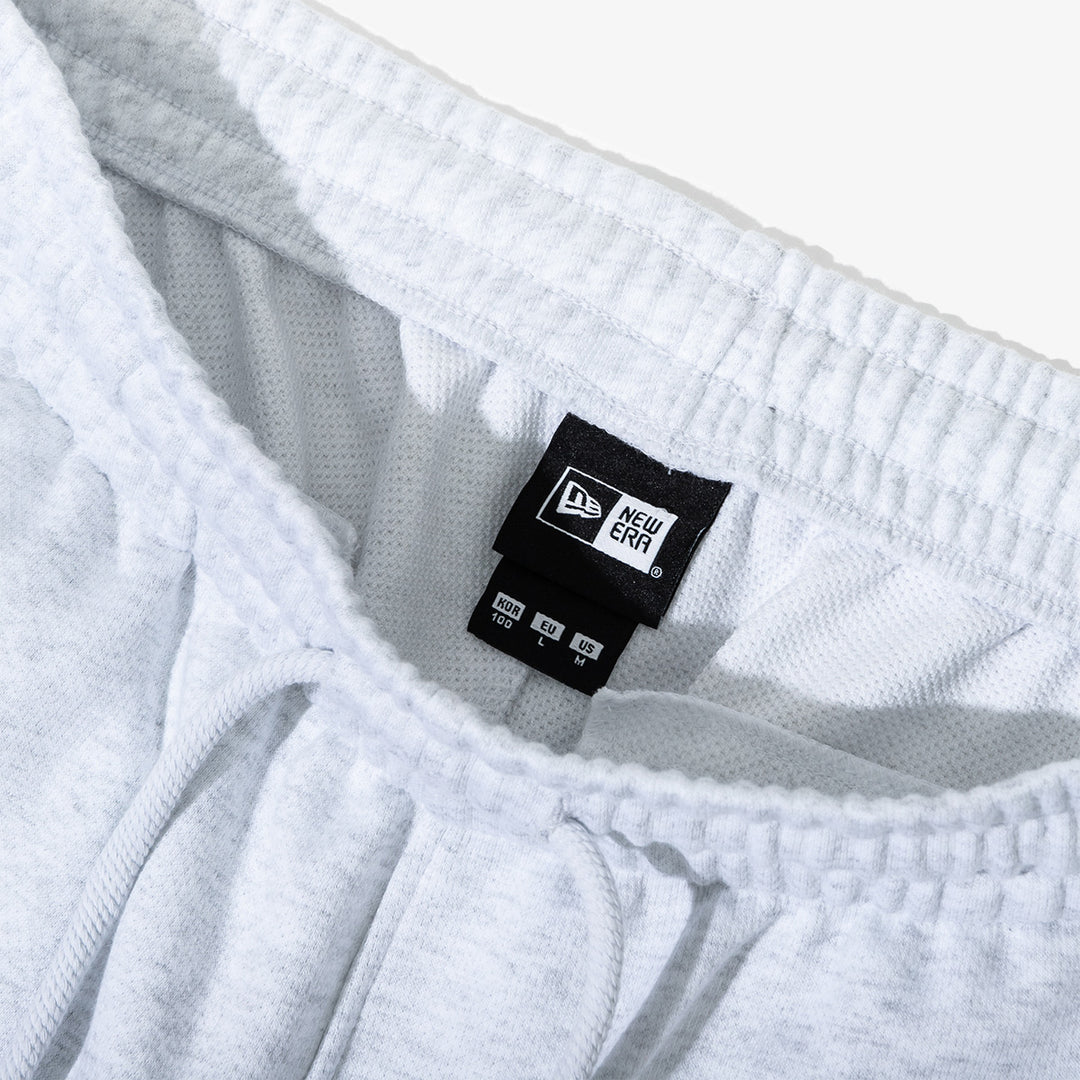 NEW ERA BASIC ESSENTIAL GRAY SWEAT SHORTS