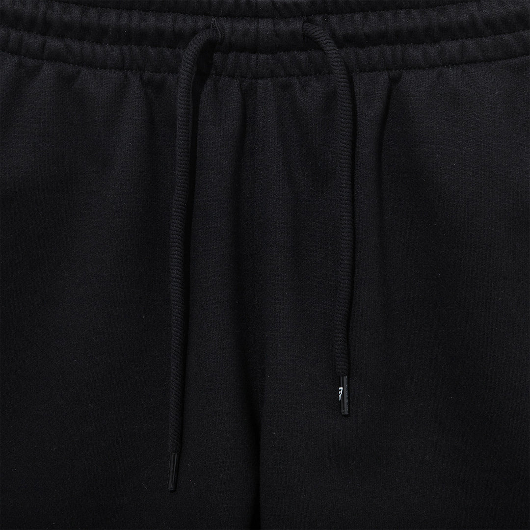 NEW ERA BASIC ESSENTIAL BLACK SWEAT SHORTS