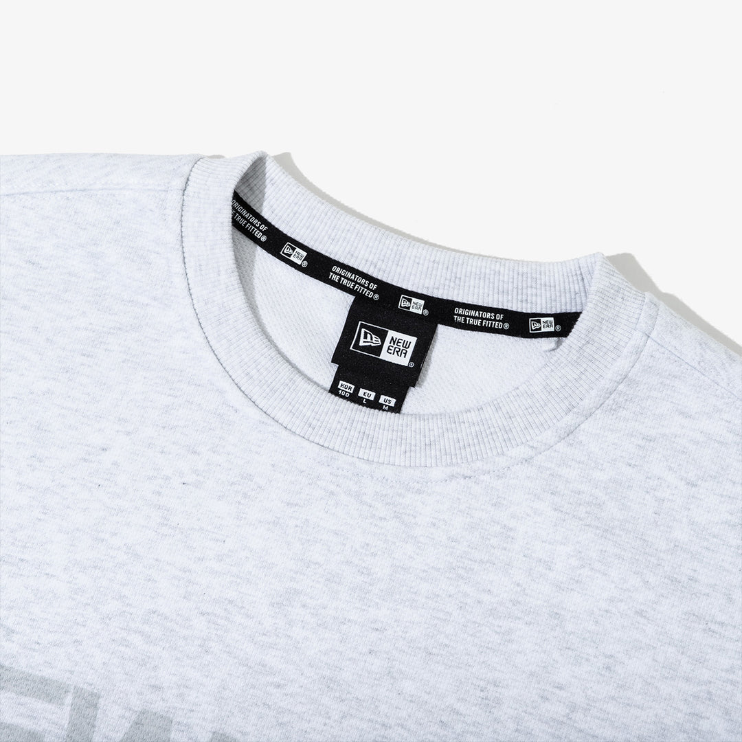 NEW ERA ESSENTIAL GREY CREW NECK