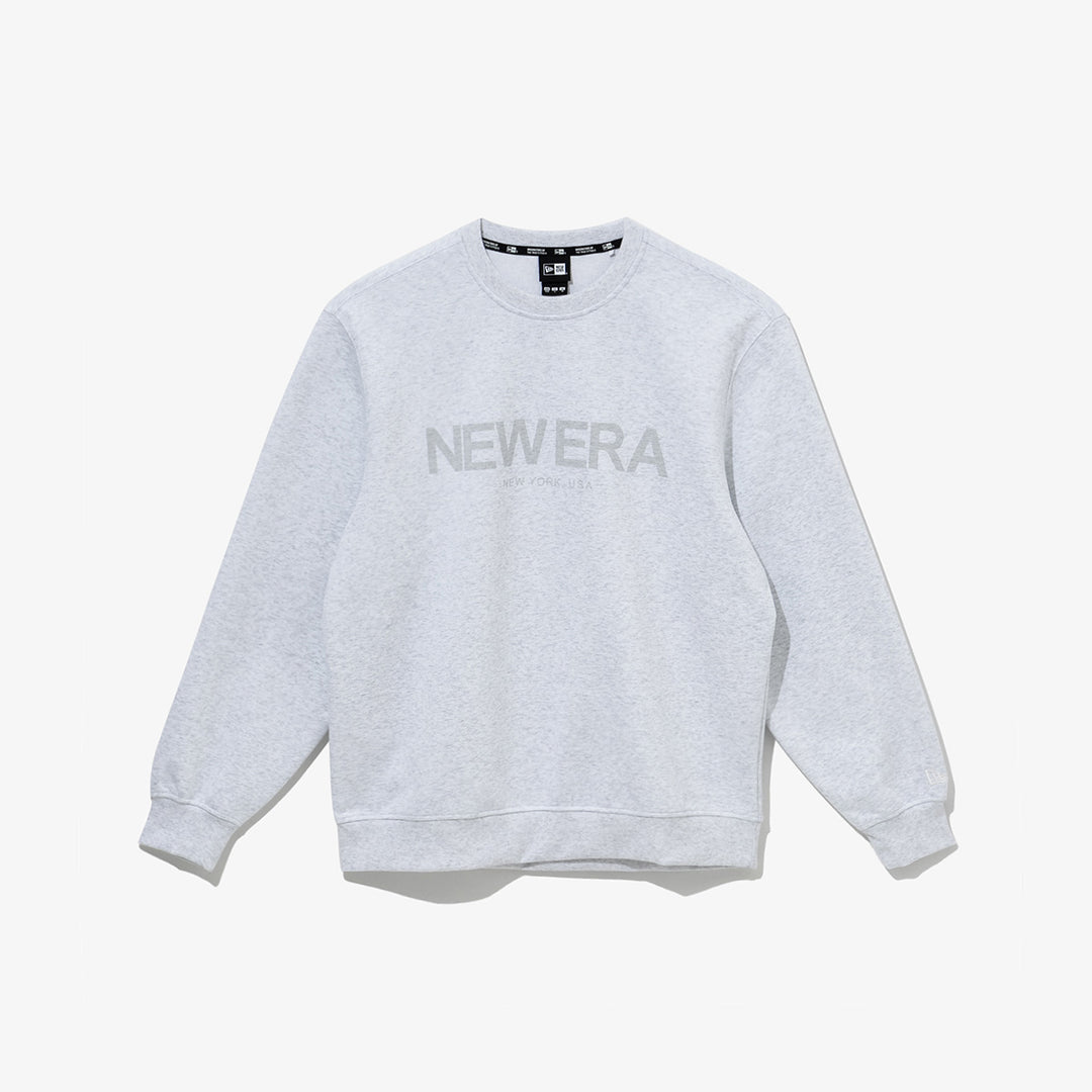 NEW ERA ESSENTIAL GREY CREW NECK