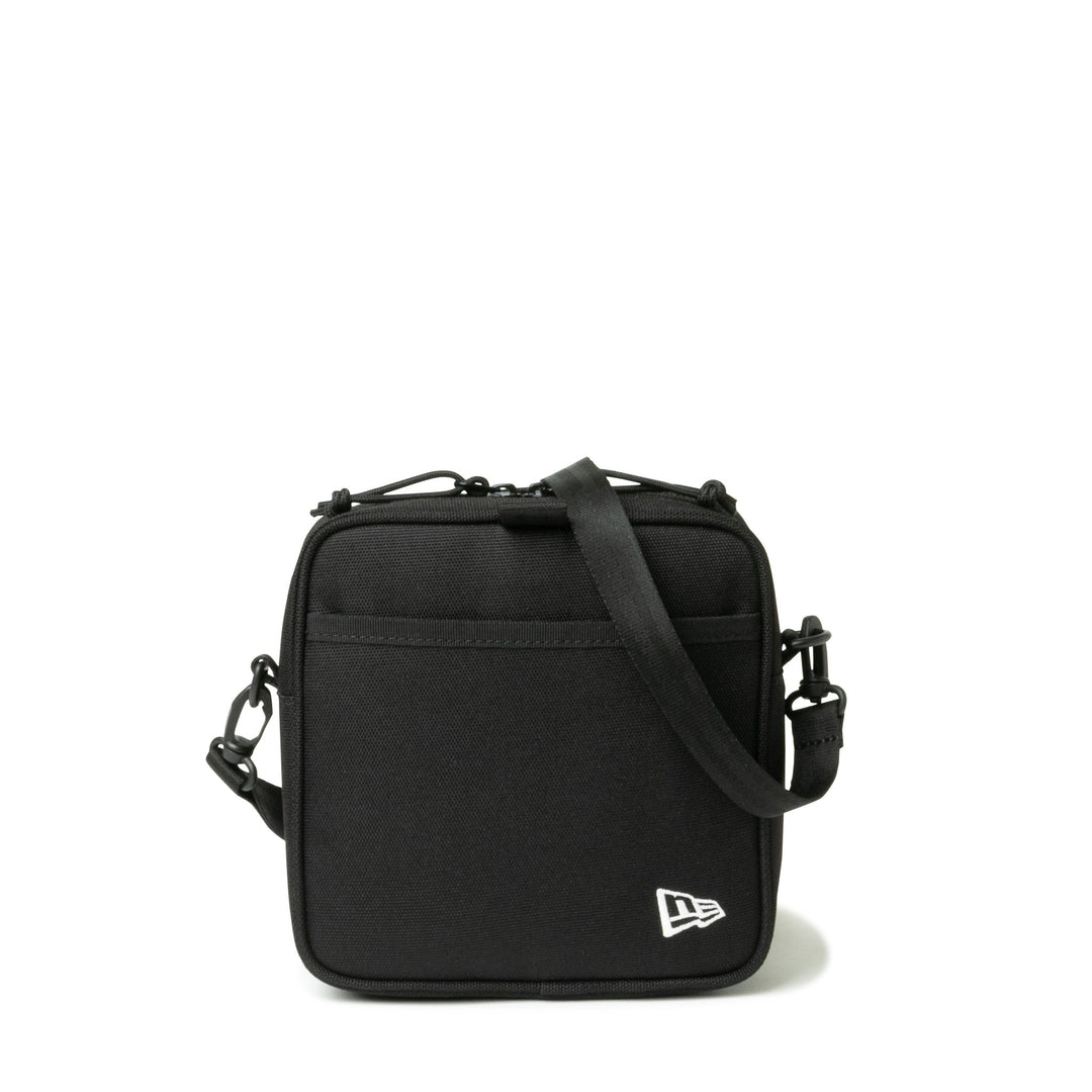 NEW ERA BLACK 6L BOX LOGO SQUARE SHOULDER POUCH