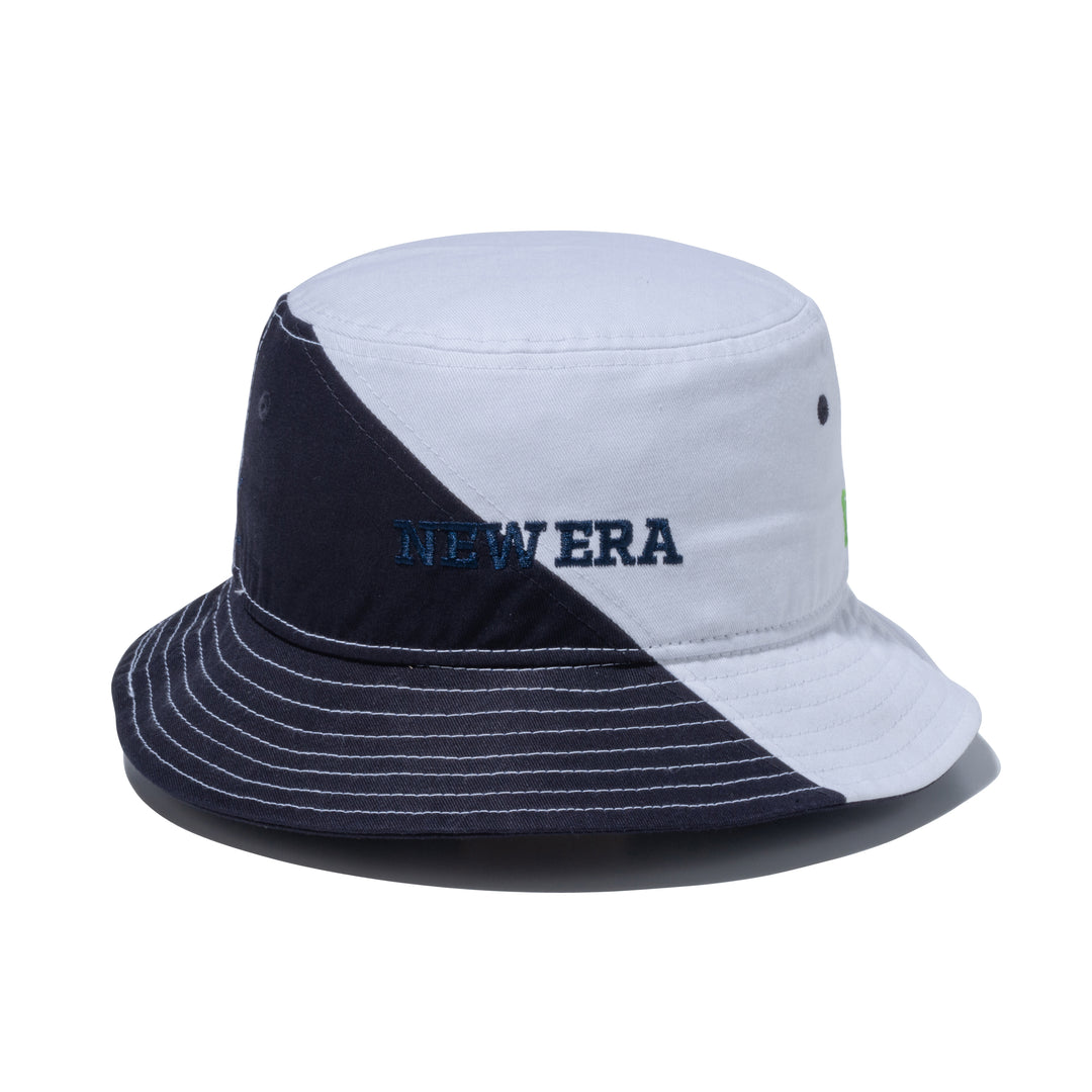 NEW ERA DIAGONAL WHITE BUCKET 01