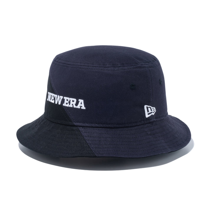 NEW ERA DIAGONAL NAVY BUCKET 01