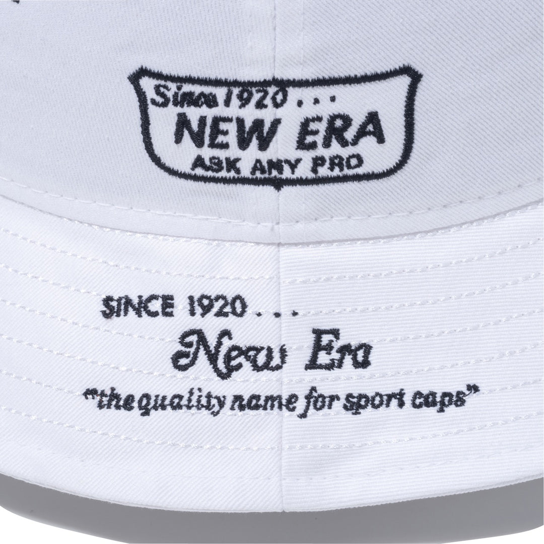 NEW ERA ARCHIVE LOGO WHITE BUCKET 01