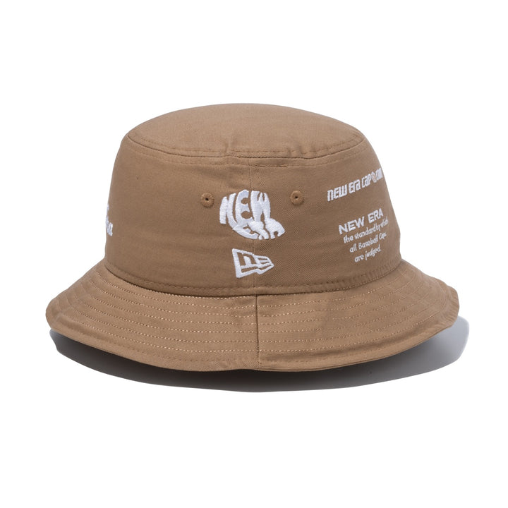 NEW ERA ARCHIVE LOGO KHAKI BUCKET 01