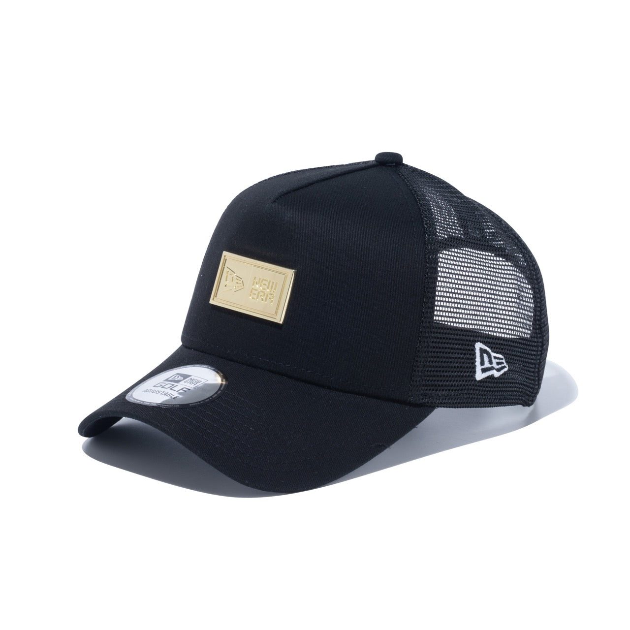 NEW ERA METAL BOX LOGO BLACK 9FORTY A-FRAME TRUCKER CAP – New Era 