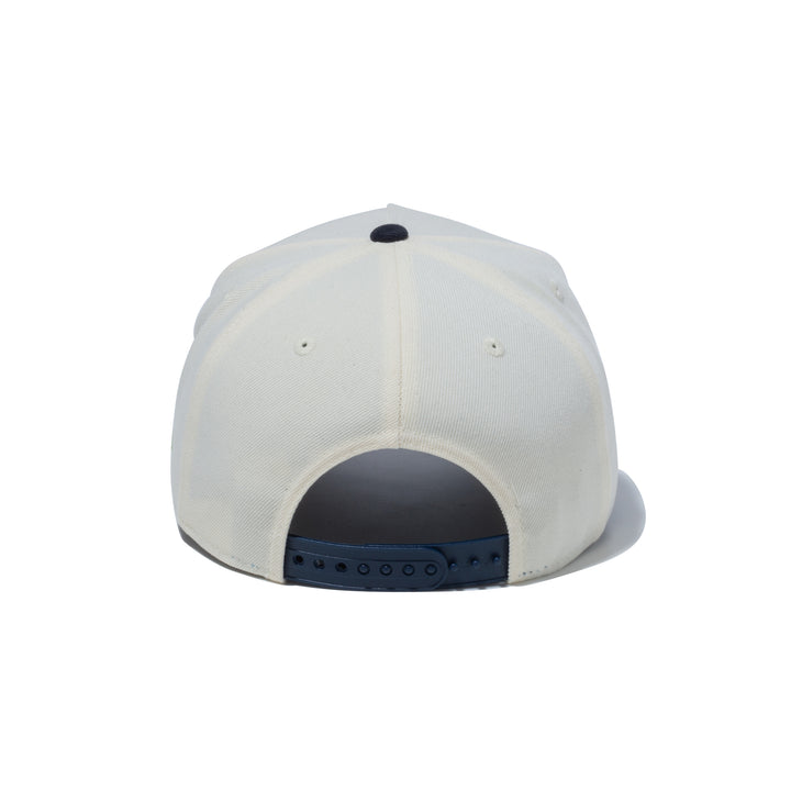LOS ANGELES DODGERS 2 TONE CREAM AND NAVY 9FORTY A-FRAME CAP