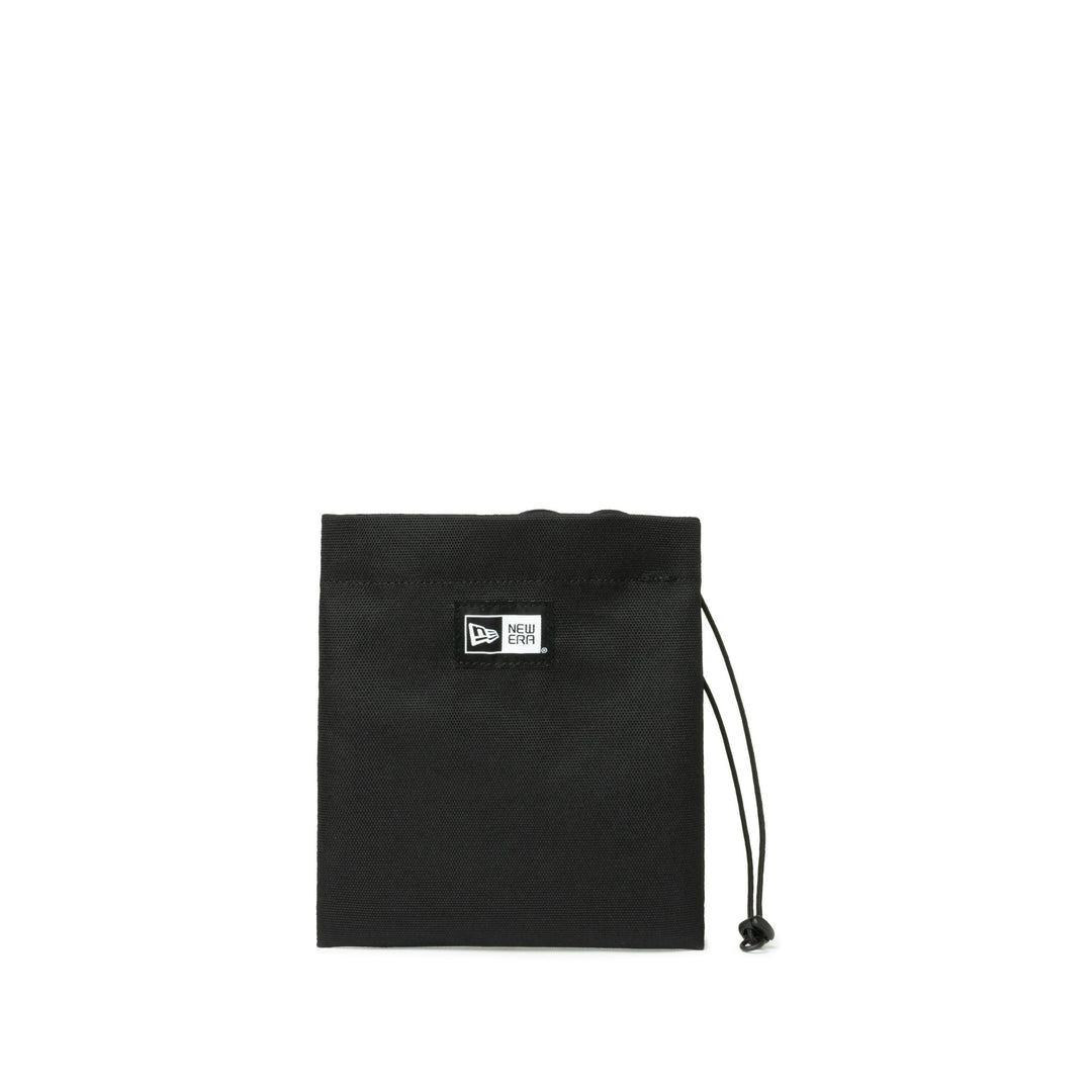 NEW ERA BLACK 6L BOX LOGO FLAT NECK POUCH