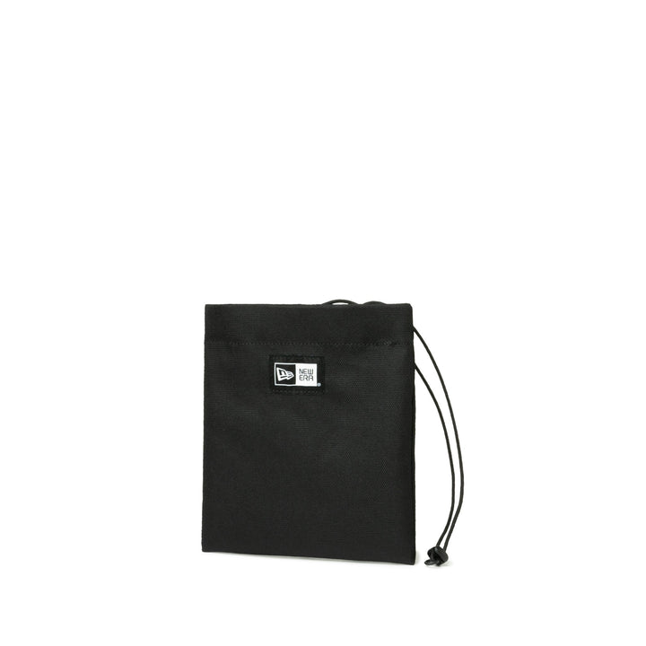 NEW ERA BLACK 6L BOX LOGO FLAT NECK POUCH