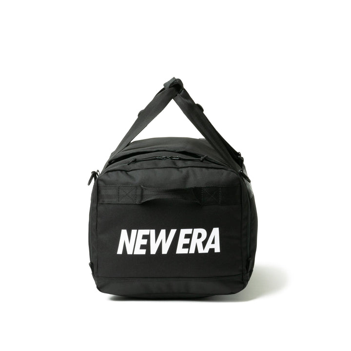 NEW ERA BLACK 50L PRINED LOGO 2-WAY CLUB DUFFEL BAG