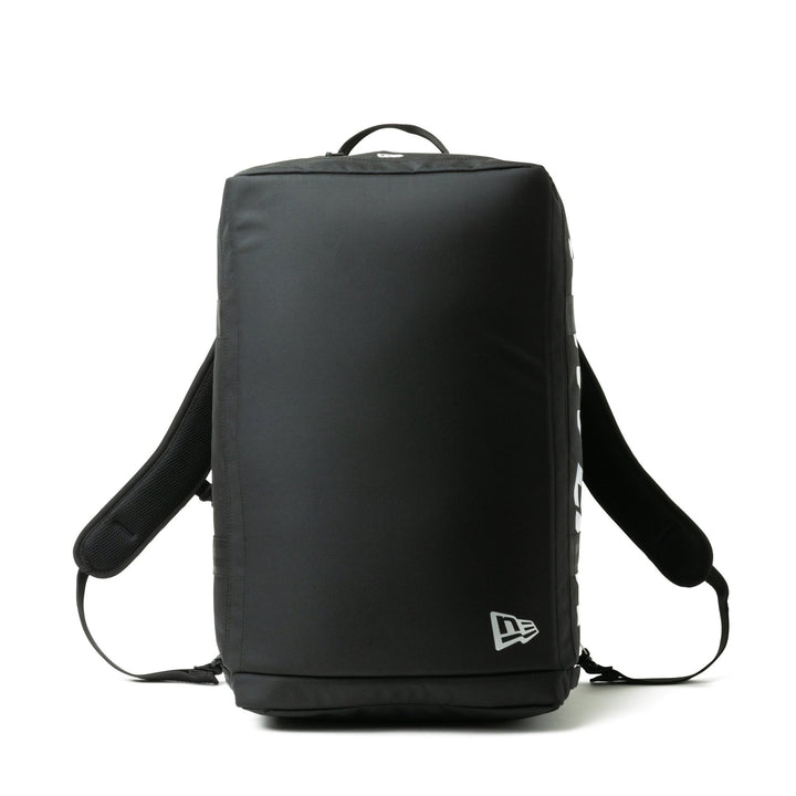 NEW ERA BLACK 50L PRINED LOGO 2-WAY CLUB DUFFEL BAG