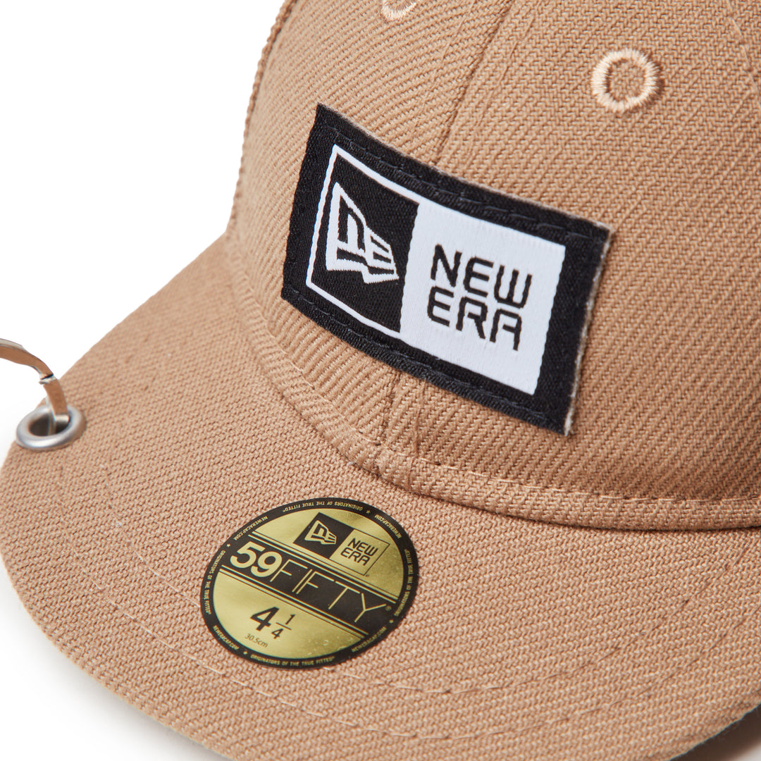 New Era กระเป๋าพร้อมพวงกุญแจรุ่น New Era Core Black And Khaki Key Chain Eco Bag