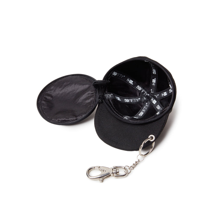 New Era กระเป๋าพร้อมพวงกุญแจรุ่น New Era Core Black Key Chain Eco Bag