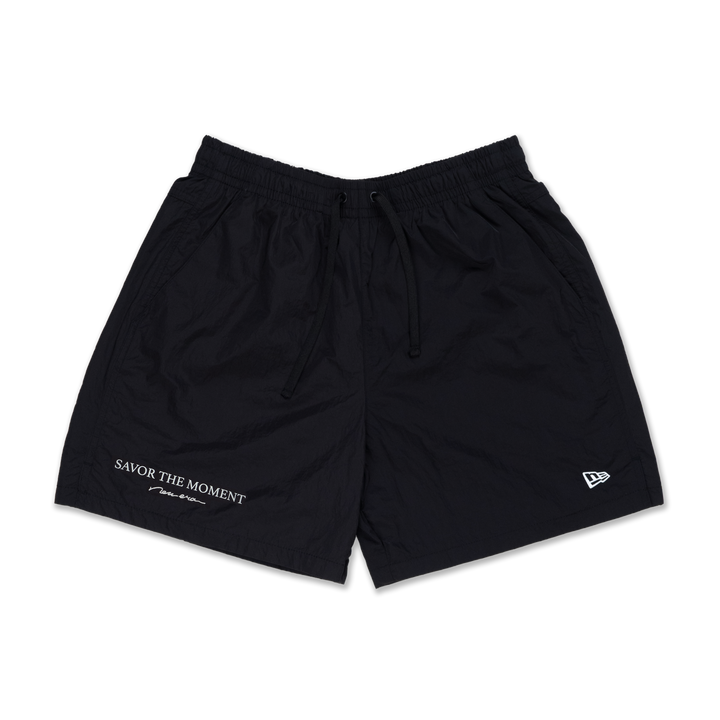 NEW ERA กางเกง รุ่น NEW ERA SAVOR THE MOMENT - SEA BREEZE BLACK WOVEN SHORTS