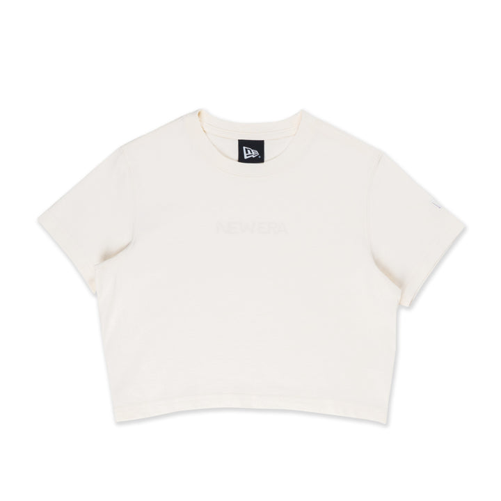 NEW ERA SAVOR THE MOMENT - PEARL IVORY WOMEN CROP TEE