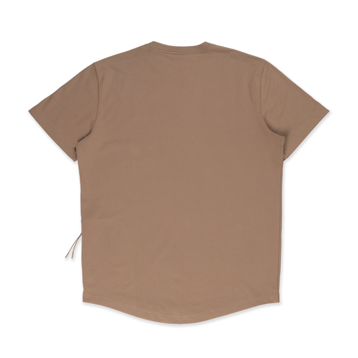NEW ERA OUTDOOR BOLD COLOR KHAKI PERFORMANCE SHORT SLEEVE T-SHIRT