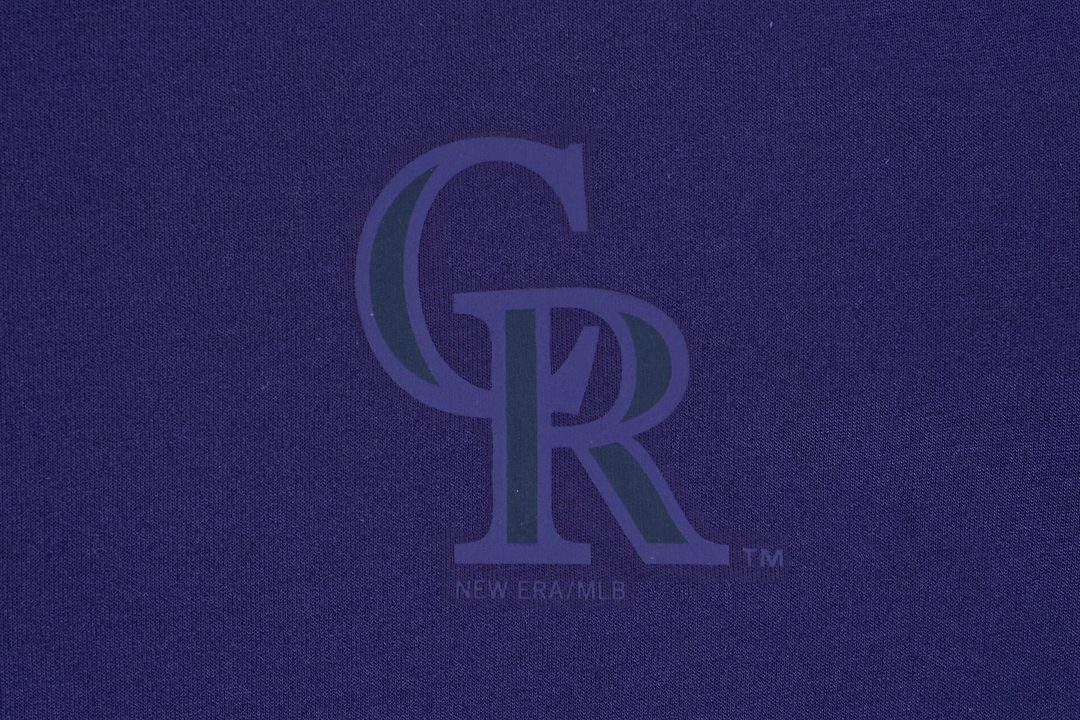 New Era เสื้อยืดแขนสั้น รุ่น 59Fifty Pack - Aloha Colorado Rockies Cooperstown Purple 2024 Regular Short Sleeve T-Shirt