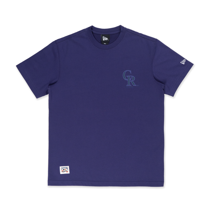 New Era เสื้อยืดแขนสั้น รุ่น 59Fifty Pack - Aloha Colorado Rockies Cooperstown Purple 2024 Regular Short Sleeve T-Shirt