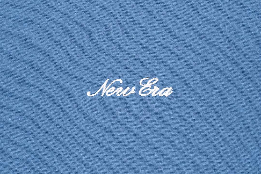 NEW ERA BASIC FADED BLUE OVERSIZED SHORT SLEEVE T-SHIRT