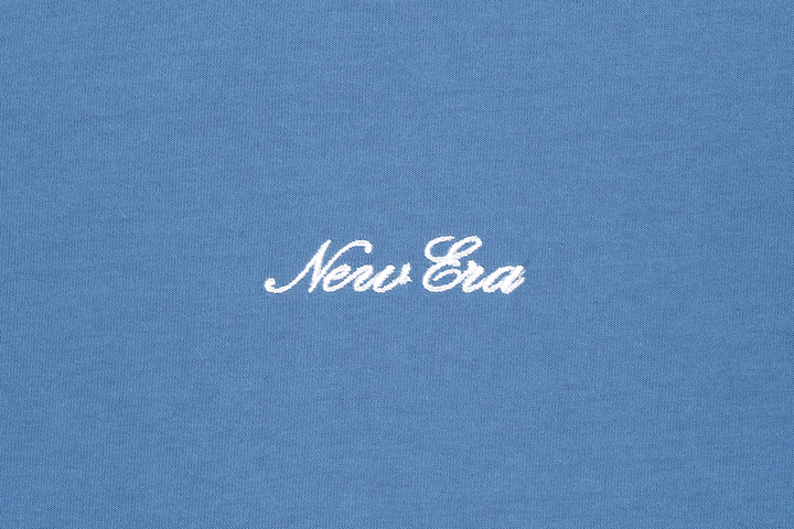 NEW ERA BASIC FADED BLUE OVERSIZED SHORT SLEEVE T-SHIRT
