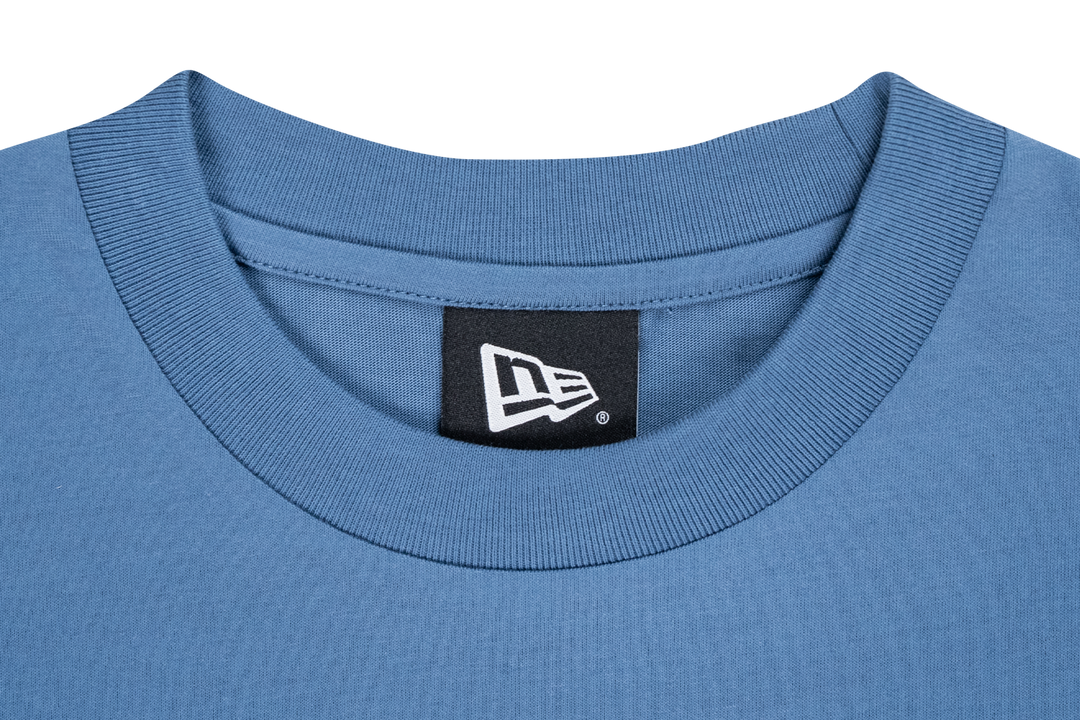 NEW ERA BASIC FADED BLUE OVERSIZED SHORT SLEEVE T-SHIRT