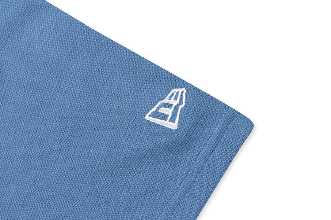 NEW ERA BASIC FADED BLUE OVERSIZED SHORT SLEEVE T-SHIRT