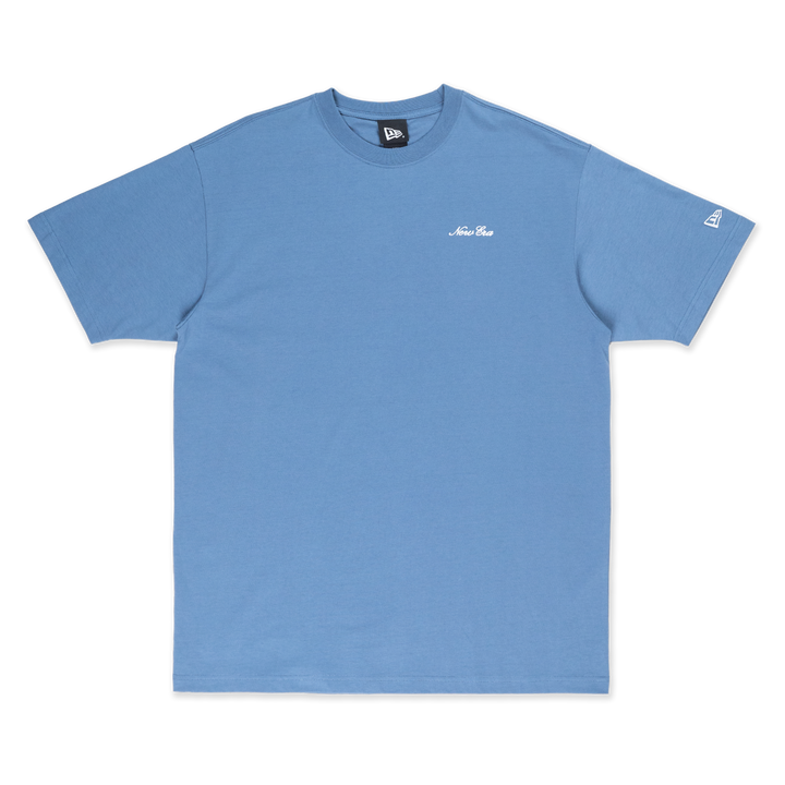 NEW ERA BASIC FADED BLUE OVERSIZED SHORT SLEEVE T-SHIRT