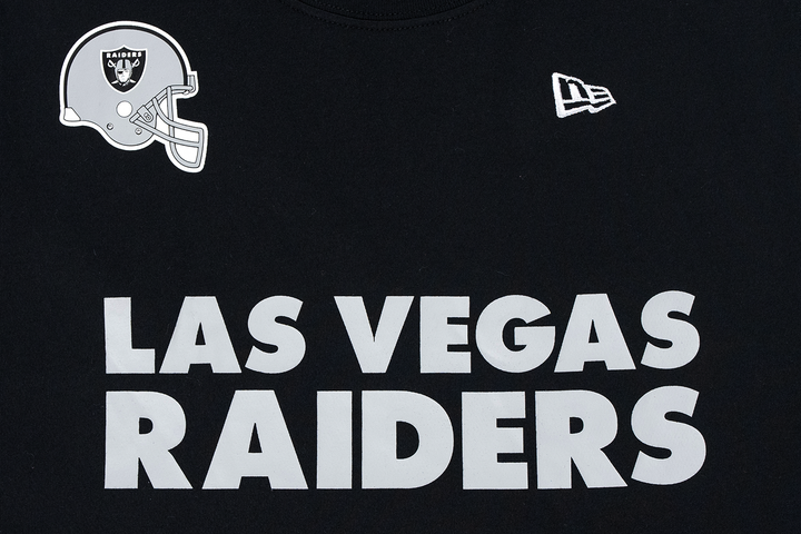 NEW ERA เสื้อกล้าม รุ่น LAS VEGAS RAIDERS NFL HELMET BLACK MUSCLE TANK