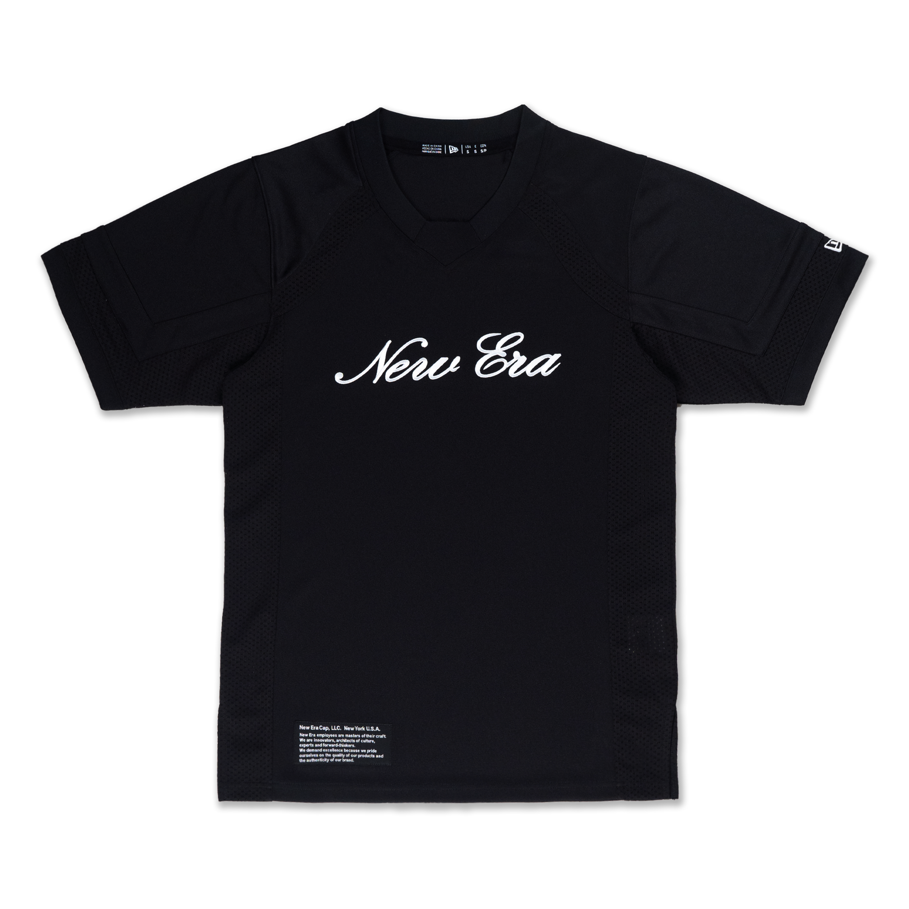 NEW ERA BASIC BLACK AMERICAN FOOTBALL JERSEY New Era Cap Thailand