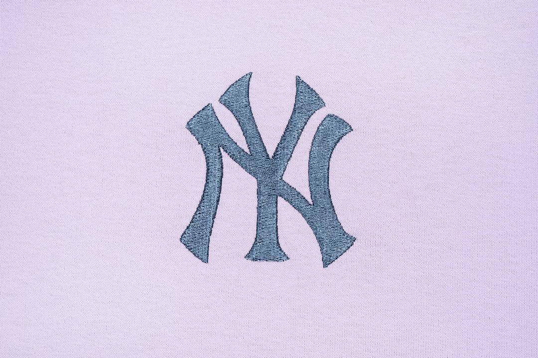 NEW YORK YANKEES COLOR ERA PASTEL LILAC WOMEN SHORT SLEEVE TEE DRESS