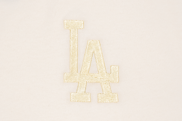 LOS ANGELES DODGERS COLOR ERA IVORY WOMEN SHORT SLEEVE TEE DRESS