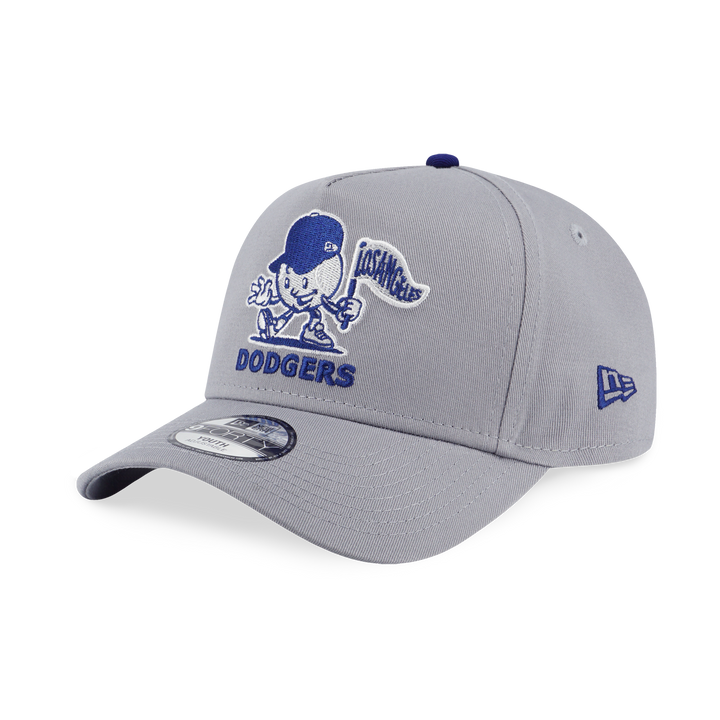 LOS ANGELES DODGERS LEAGUE MIX GRAY KIDS 9FORTY AF CAP