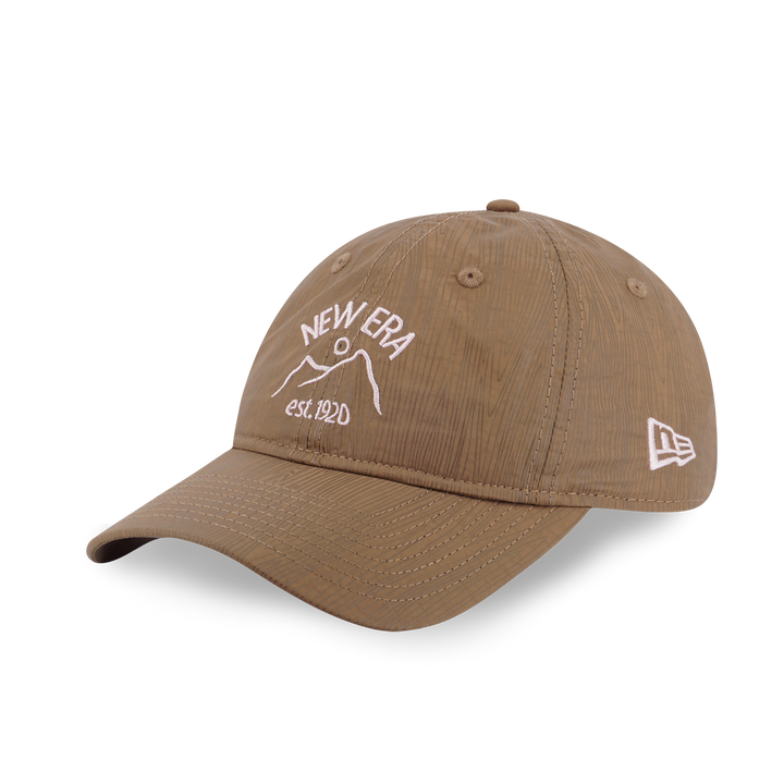 NEW ERA หมวก รุ่น NEW ERA OUTDOOR NATURAL LOGO KHAKI 9FORTY UNST CAP