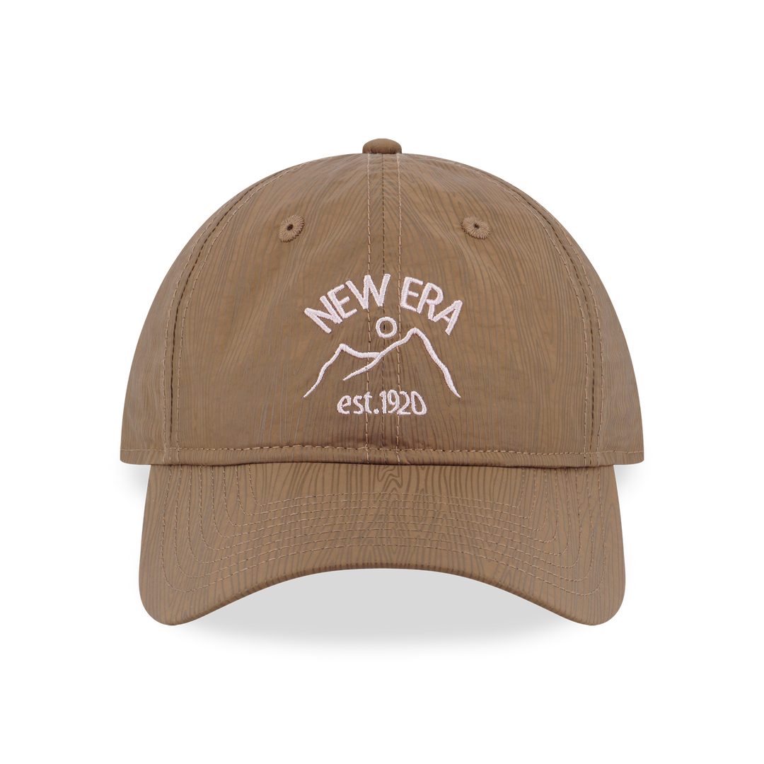 NEW ERA หมวก รุ่น NEW ERA OUTDOOR NATURAL LOGO KHAKI 9FORTY UNST CAP