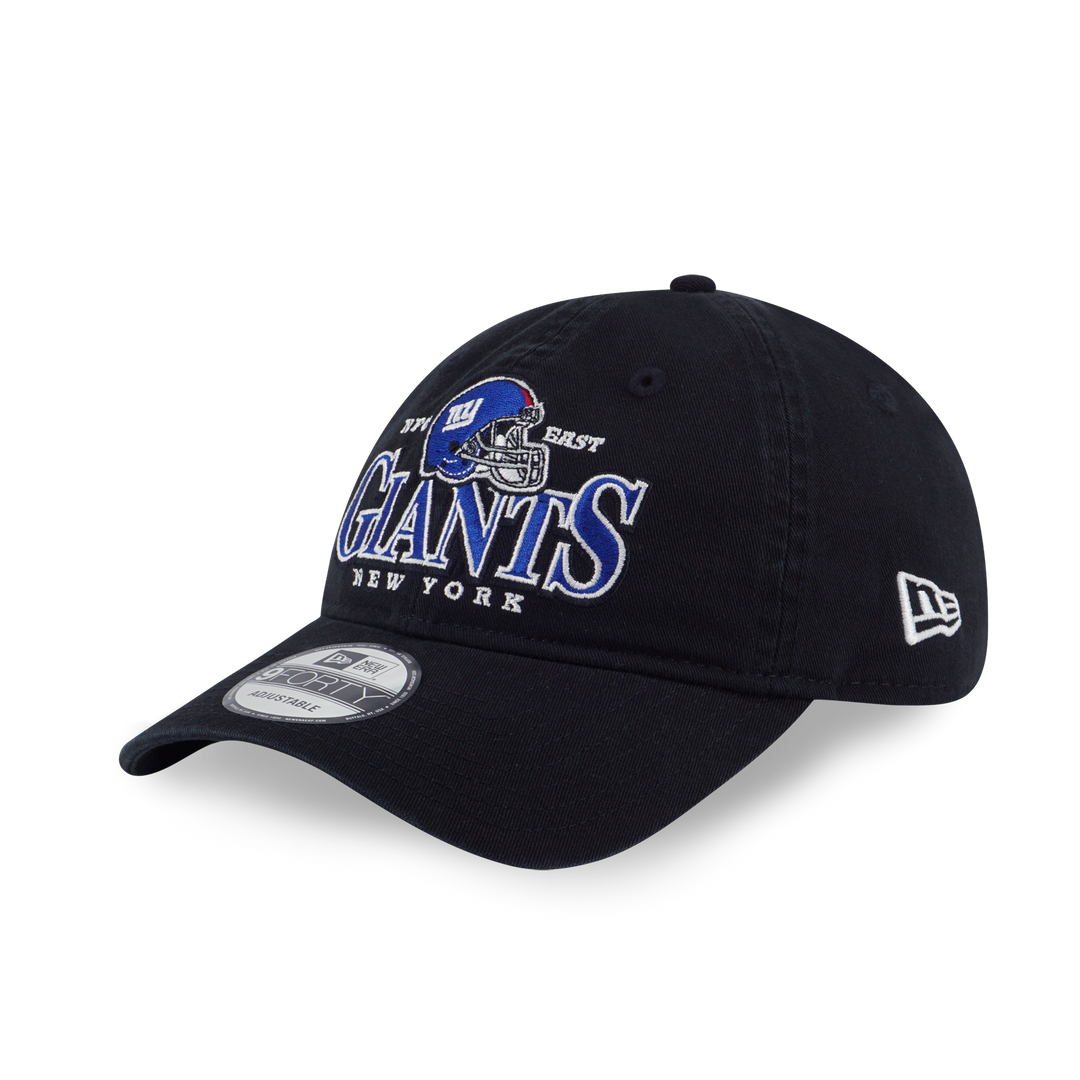 NEW YORK GIANTS NFL HELMET BLACK 9FORTY UNST CAP