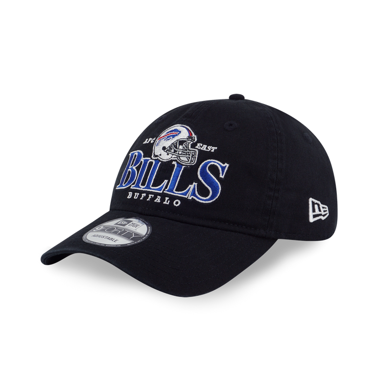 BUFFALO BILLS NFL HELMET BLACK 9FORTY UNST CAP