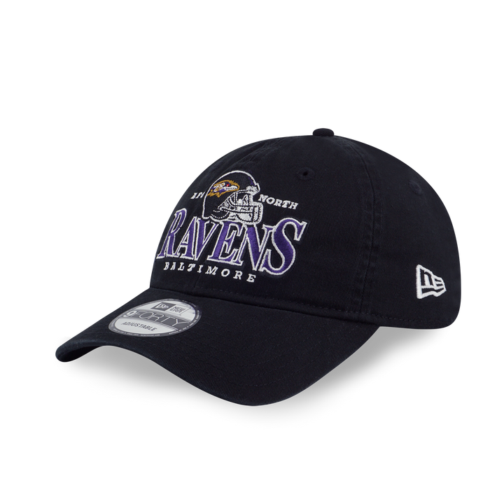 BALTIMORE RAVENS NFL HELMET BLACK 9FORTY UNST CAP