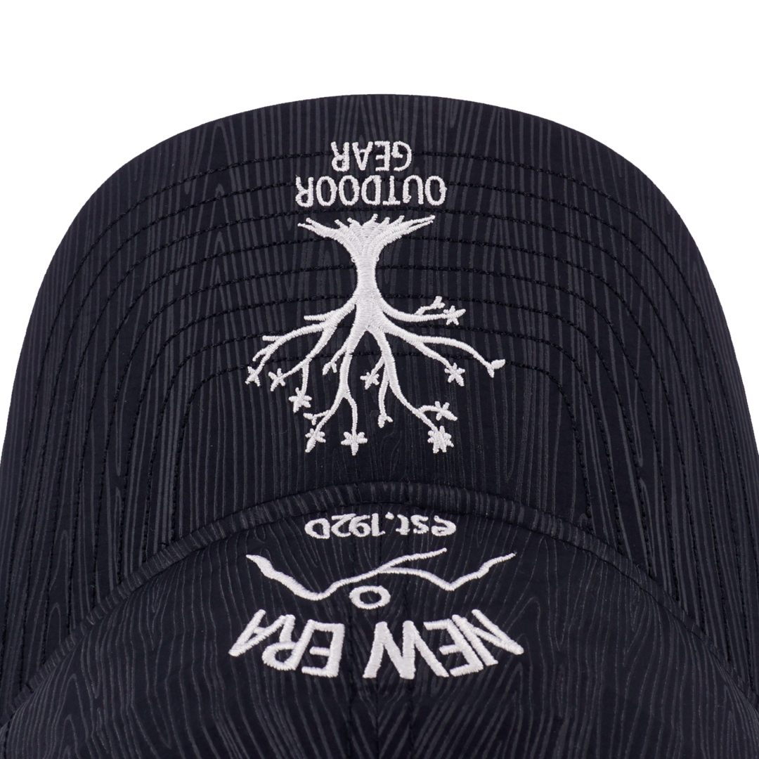 NEW ERA หมวก รุ่น NEW ERA OUTDOOR NATURAL LOGO BLACK 9FORTY UNST LONG VISOR CAP