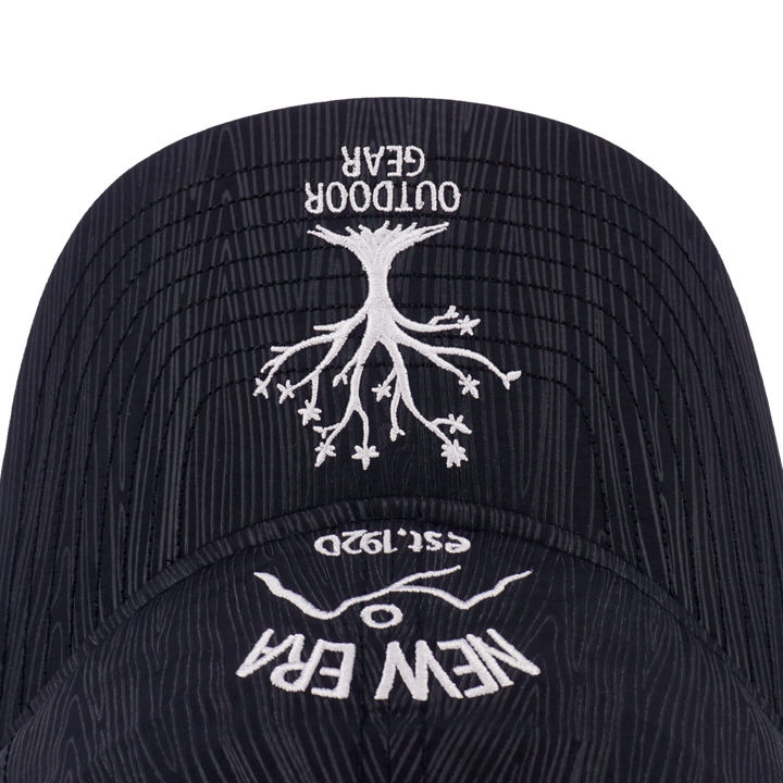 NEW ERA หมวก รุ่น NEW ERA OUTDOOR NATURAL LOGO BLACK 9FORTY UNST LONG VISOR CAP