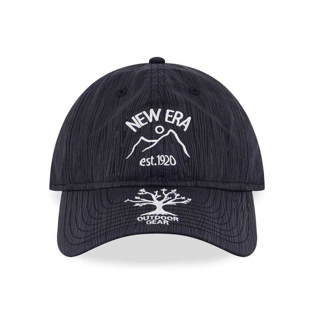 NEW ERA หมวก รุ่น NEW ERA OUTDOOR NATURAL LOGO BLACK 9FORTY UNST LONG VISOR CAP