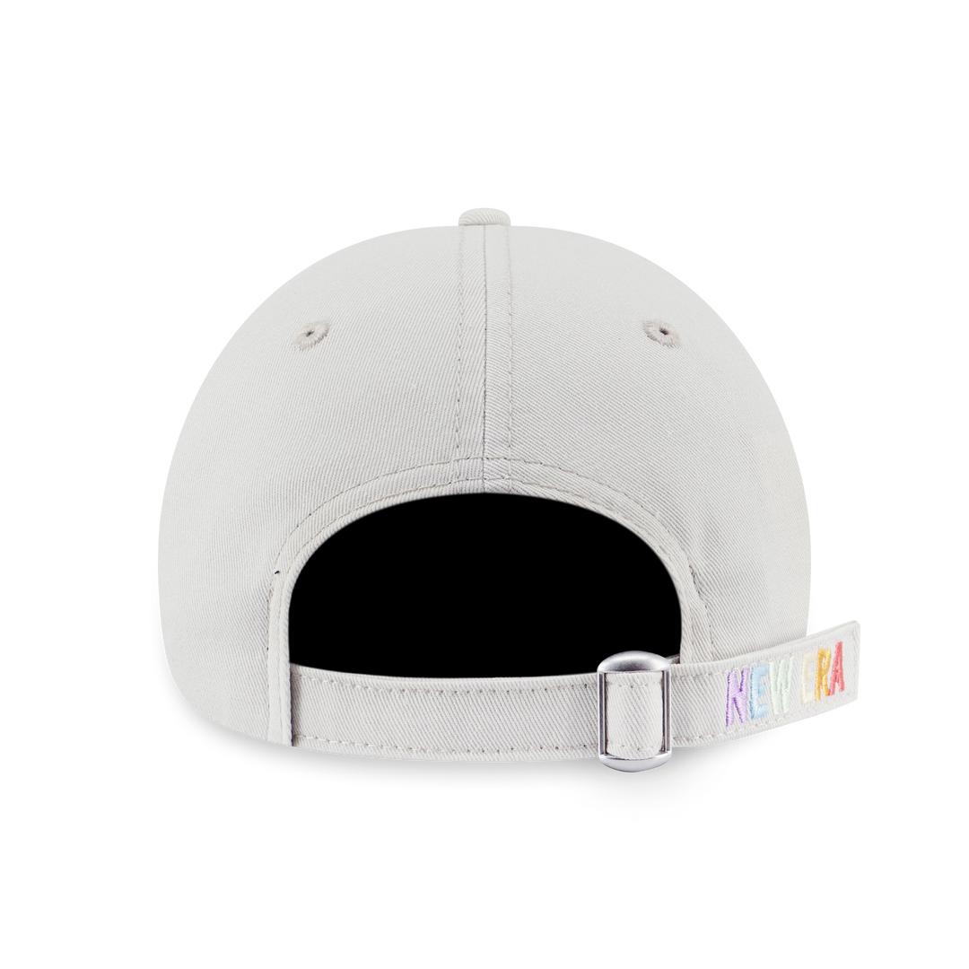 NEW ERA LIGHT RAINBOW LAYERED LOGO IVORY 9TWENTY CAP