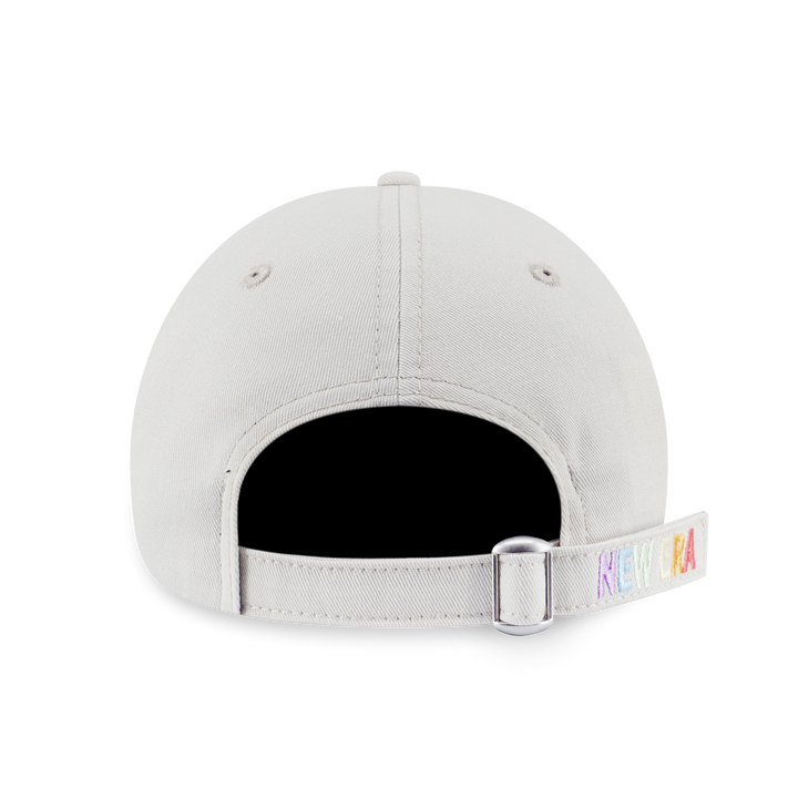 NEW ERA LIGHT RAINBOW LAYERED LOGO IVORY 9TWENTY CAP