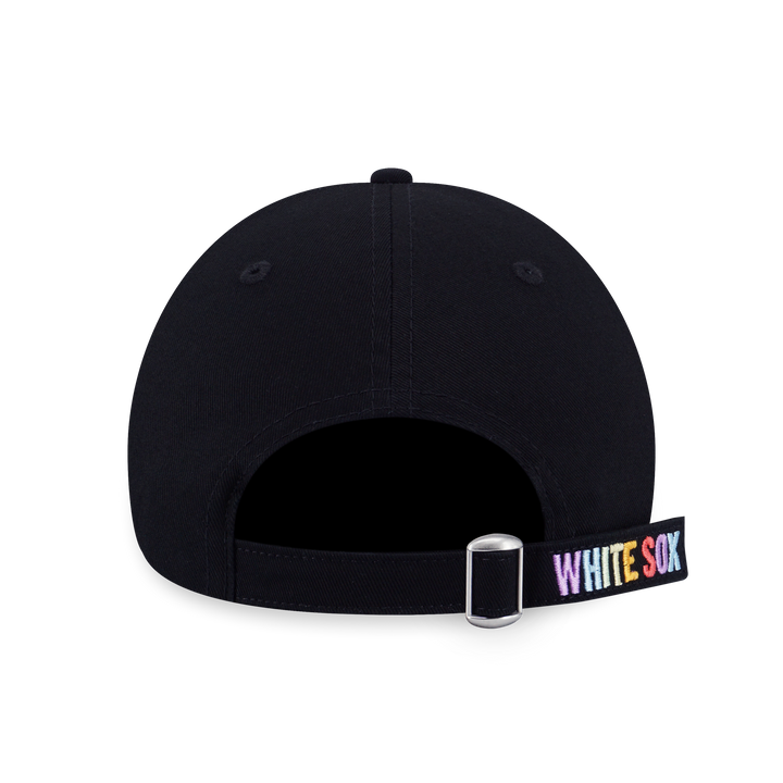 CHICAGO WHITE SOX LIGHT RAINBOW LAYERED LOGO BLACK 9TWENTY CAP