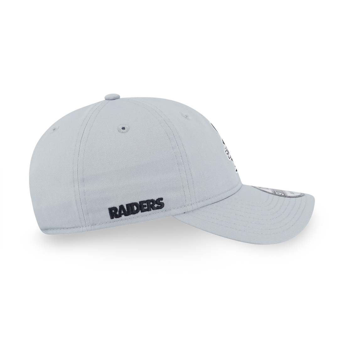 LAS VEGAS RAIDERS LEAGUE MIX SNOW GRAY 9TWENTY CAP